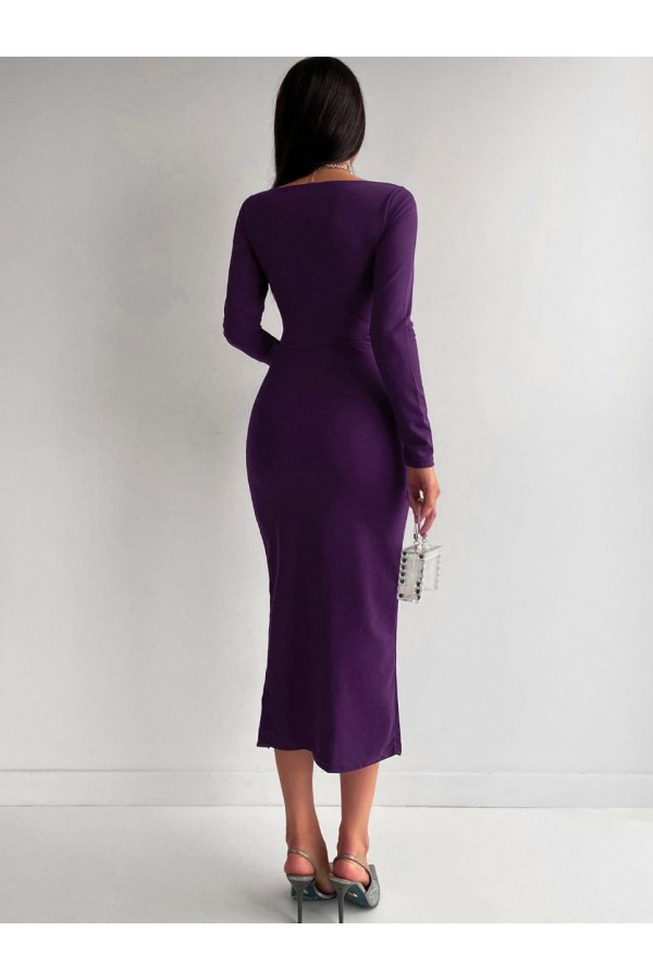 200672 purple Evening dress