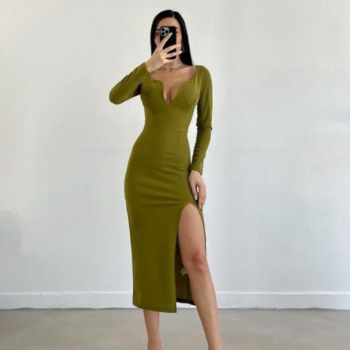 200673 TOPTAN YEŞİL ABİYE toptan bayan giyim