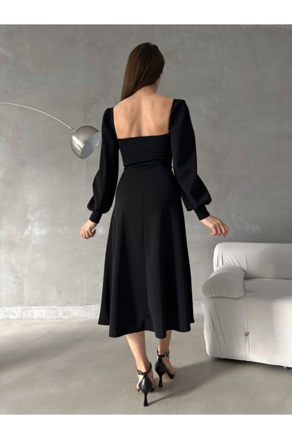 200680 черный Вечернее платье