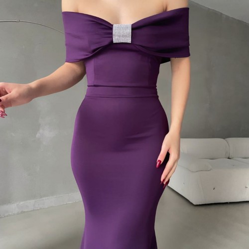 200689 TOPTAN MOR ABİYE 200689 TOPTAN MOR ABİYE toptan bayan giyim