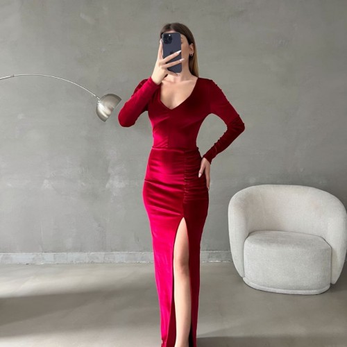 200722 TOPTAN KIRMIZI ABİYE 200722 TOPTAN KIRMIZI ABİYE toptan bayan giyim