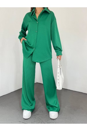 201089 GREEN Pants suit