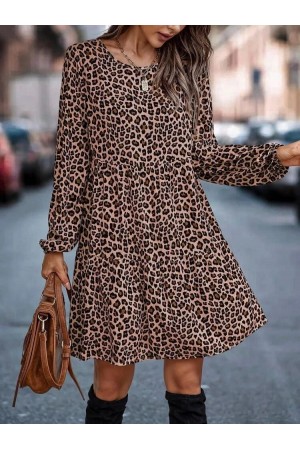 202106 leopard DRESS