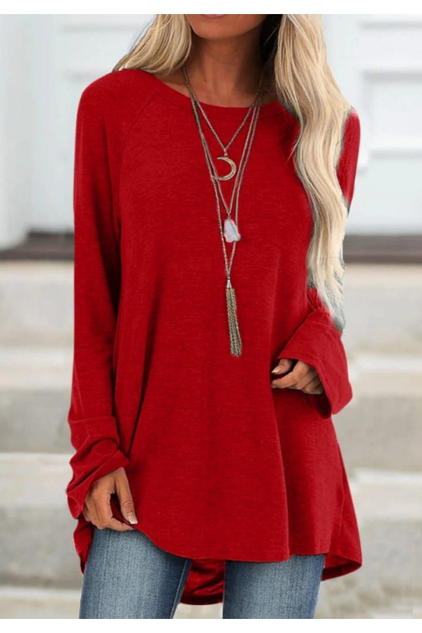 202145 red TUNIC