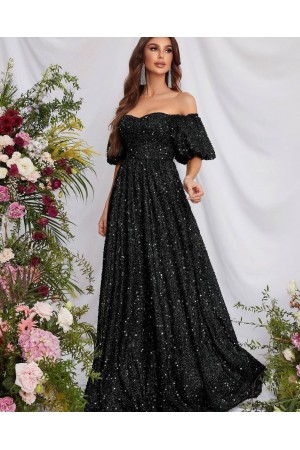 202307 black Evening dress