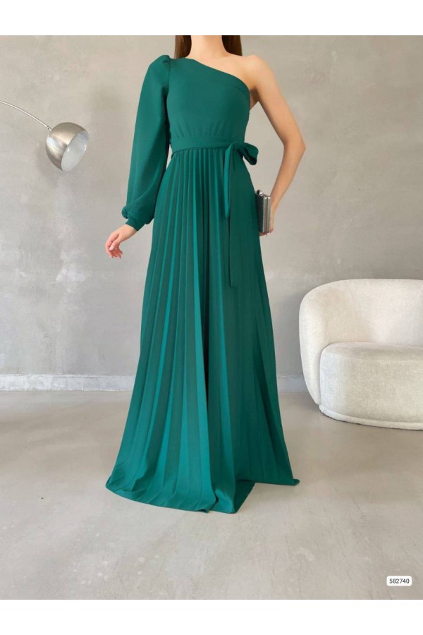 202491 Emerald Green Evening dress