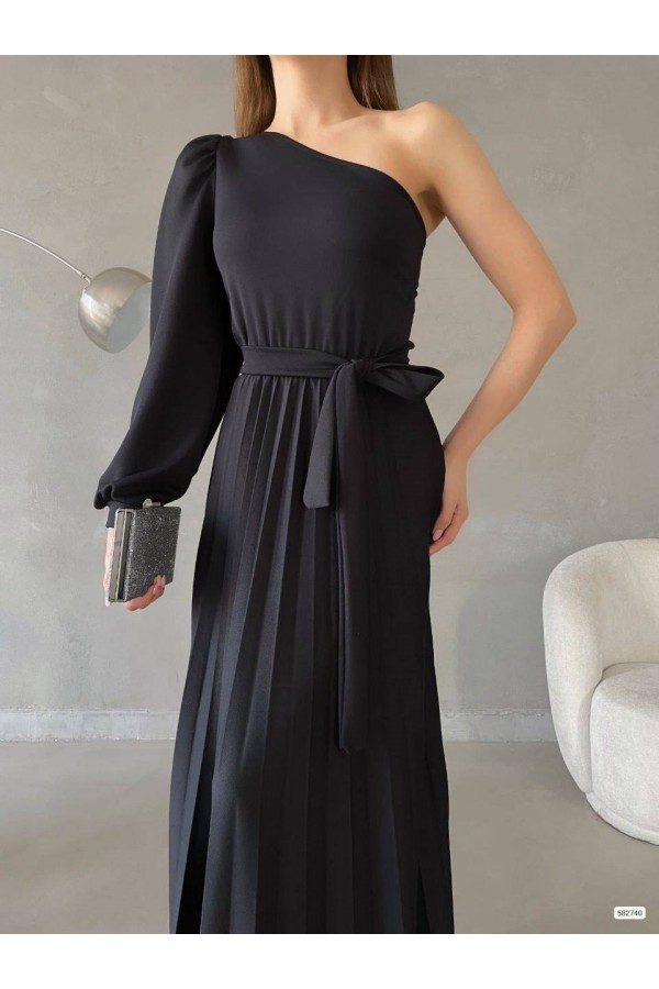 202495 black Evening dress