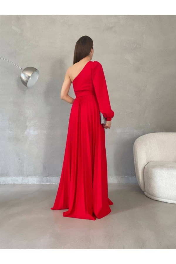 202496 red Evening dress