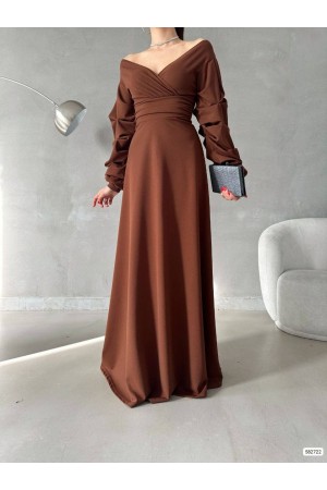 202510 coffee Evening dress