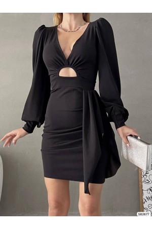 202519 black Evening dress