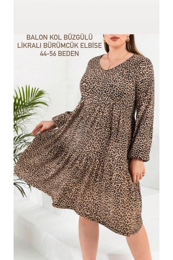 202672 leopard DRESS