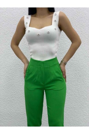 202732 GREEN TROUSERS