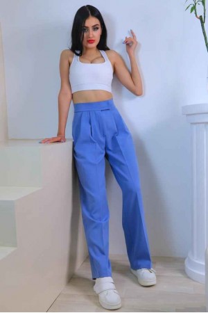 202739 blue TROUSERS