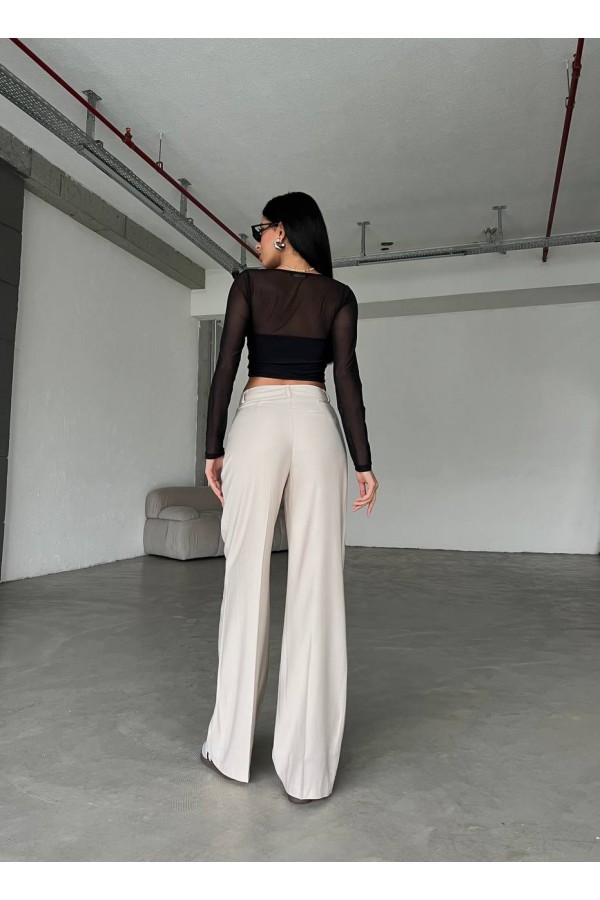 202887 white TROUSERS