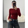 203130 burgundy BODYSUIT
