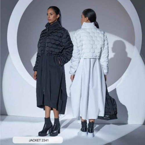 203349 TOPTAN BEYAZ CEKET toptan bayan giyim