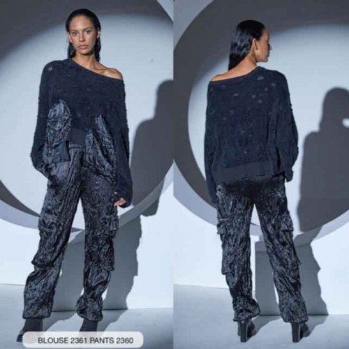 203365 TOPTAN SİYAH BLUZ 203365 TOPTAN SİYAH BLUZ toptan bayan giyim