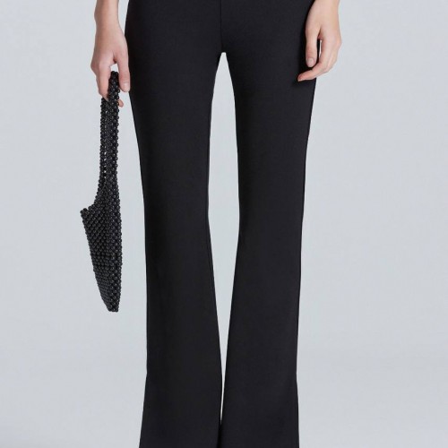 204243 TOPTAN SİYAH PANTOLON toptan bayan giyim