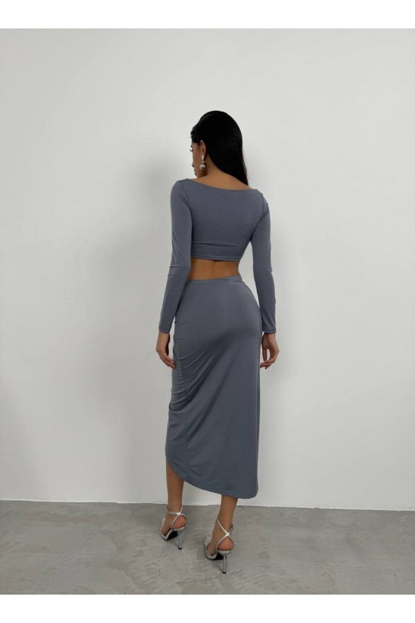 204318 Grey Skirt