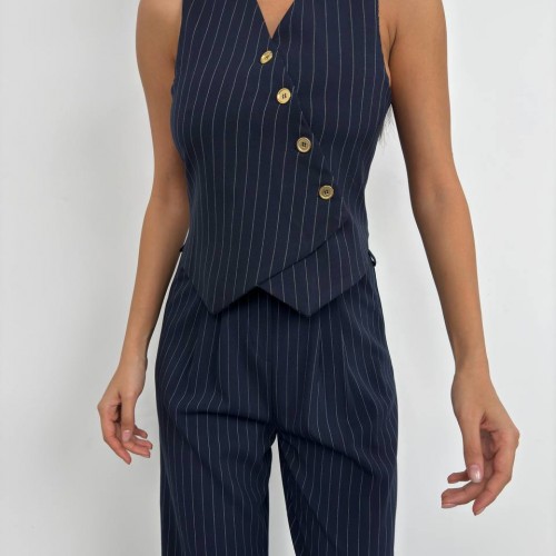 204342 TOPTAN LACİVERT PANTOLON TAKIM 204342 TOPTAN LACİVERT PANTOLON TAKIM toptan bayan giyim