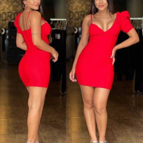 204573 TOPTAN KIRMIZI ELBİSE 204573 TOPTAN KIRMIZI ELBİSE toptan bayan giyim