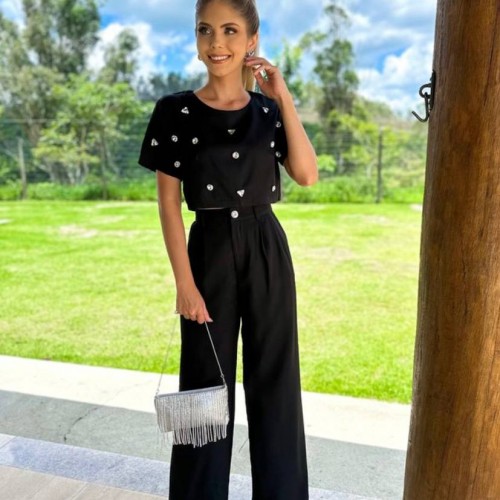 204589 TOPTAN SİYAH ŞORT TAKIM 204589 TOPTAN SİYAH ŞORT TAKIM toptan bayan giyim