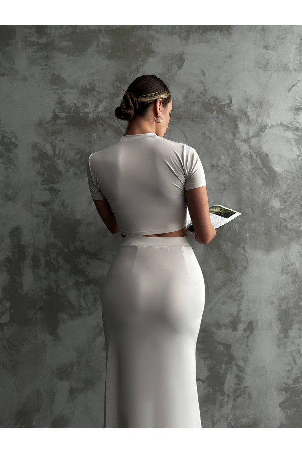 204702 white Skirt
