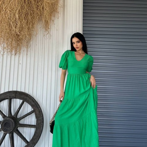 204786 TOPTAN YEŞİL ELBİSE 204786 TOPTAN YEŞİL ELBİSE toptan bayan giyim