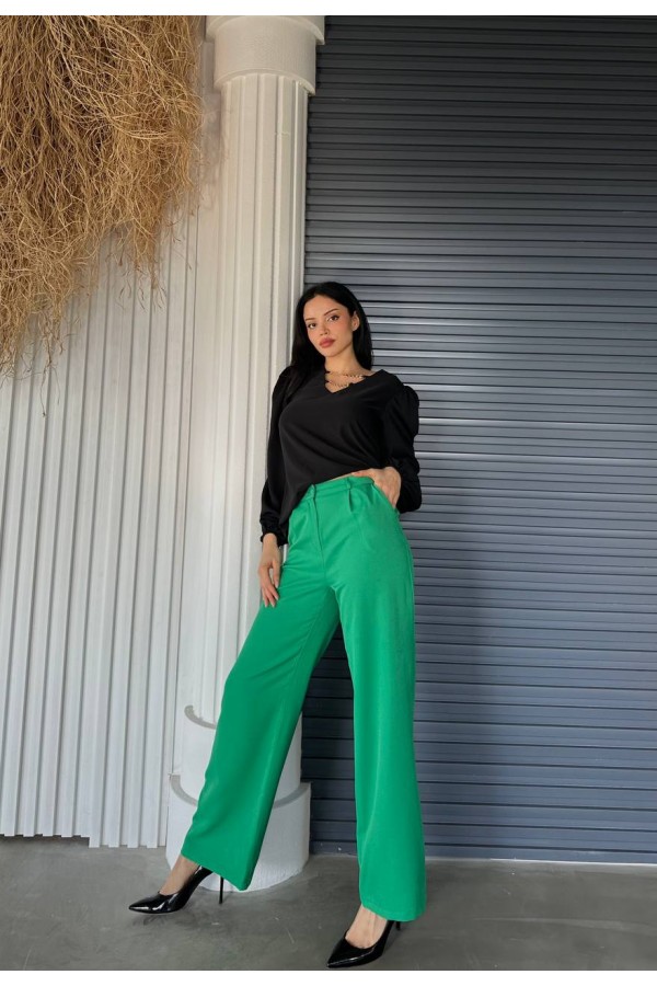 204791 GREEN TROUSERS