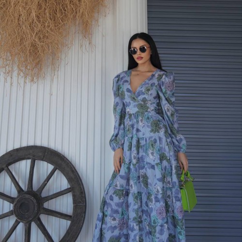 204793 TOPTAN DESENLİ ELBİSE 204793 TOPTAN DESENLİ ELBİSE toptan bayan giyim