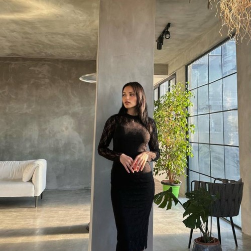 204795 TOPTAN SİYAH ELBİSE 204795 TOPTAN SİYAH ELBİSE toptan bayan giyim