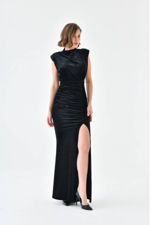 204875 black Evening dress