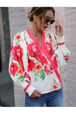 204938 patterned BLOUSE