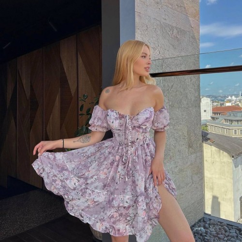 205260 TOPTAN DESENLİ ELBİSE 205260 TOPTAN DESENLİ ELBİSE toptan bayan giyim