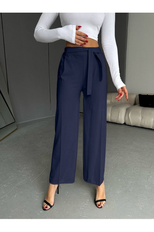 205295 Navy blue TROUSERS
