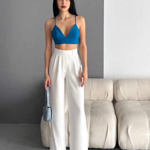 205327 TOPTAN BEYAZ PANTOLON 205327 TOPTAN BEYAZ PANTOLON toptan bayan giyim