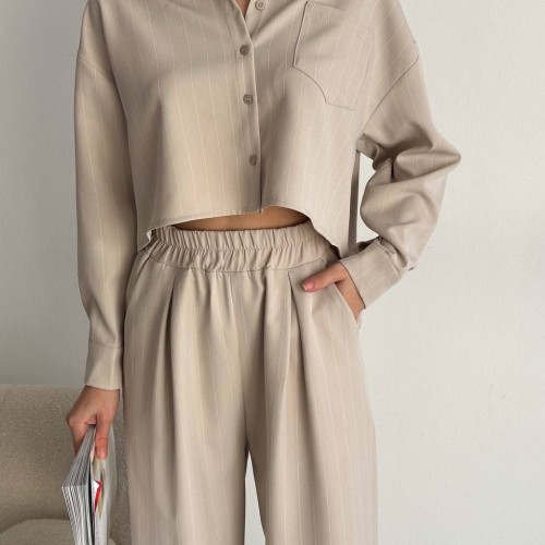 205339 TOPTAN BEJ PANTOLON TAKIM 205339 TOPTAN BEJ PANTOLON TAKIM toptan bayan giyim