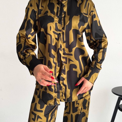 205410 TOPTAN DESENLİ PANTOLON TAKIM 205410 TOPTAN DESENLİ PANTOLON TAKIM toptan bayan giyim