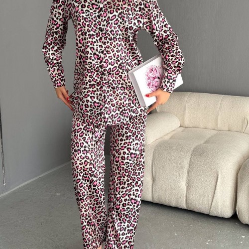 205419 TOPTAN DESENLİ PANTOLON TAKIM toptan bayan giyim