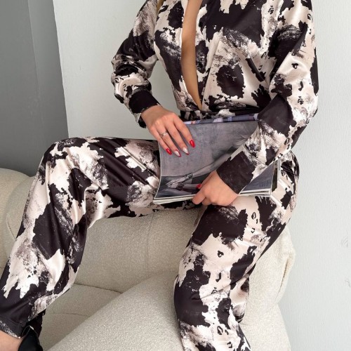 205421 TOPTAN DESENLİ PANTOLON TAKIM 205421 TOPTAN DESENLİ PANTOLON TAKIM toptan bayan giyim