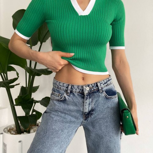 205448 TOPTAN YEŞİL BLUZ 205448 TOPTAN YEŞİL BLUZ toptan bayan giyim