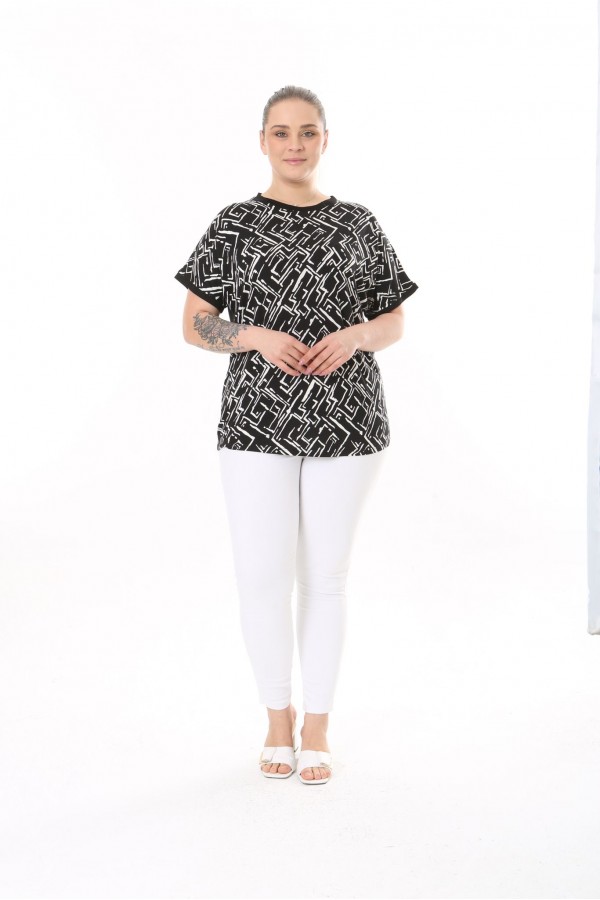 205981 patterned BLOUSE