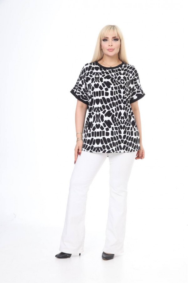 205985 patterned BLOUSE