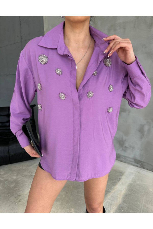 206600 фіолетовий Сорочка