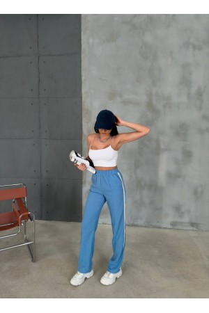 206615 blue TROUSERS