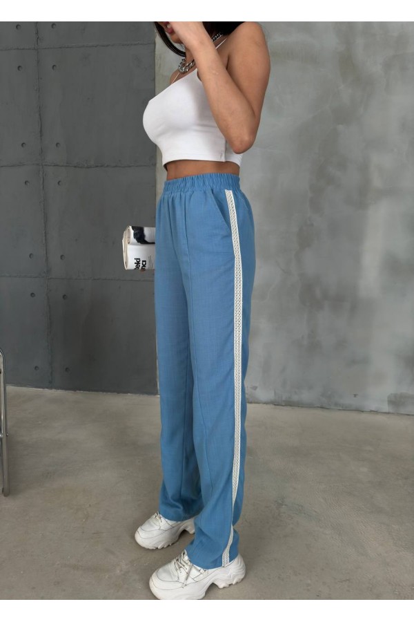 206615 blue TROUSERS