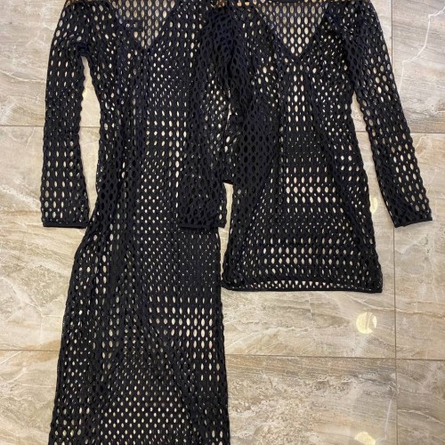 206799 TOPTAN SİYAH ELBİSE toptan bayan giyim