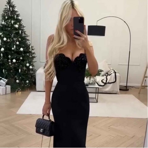 206808 TOPTAN SİYAH ABİYE toptan bayan giyim