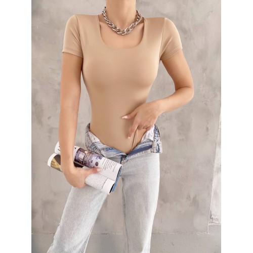 206865 beige BODYSUIT