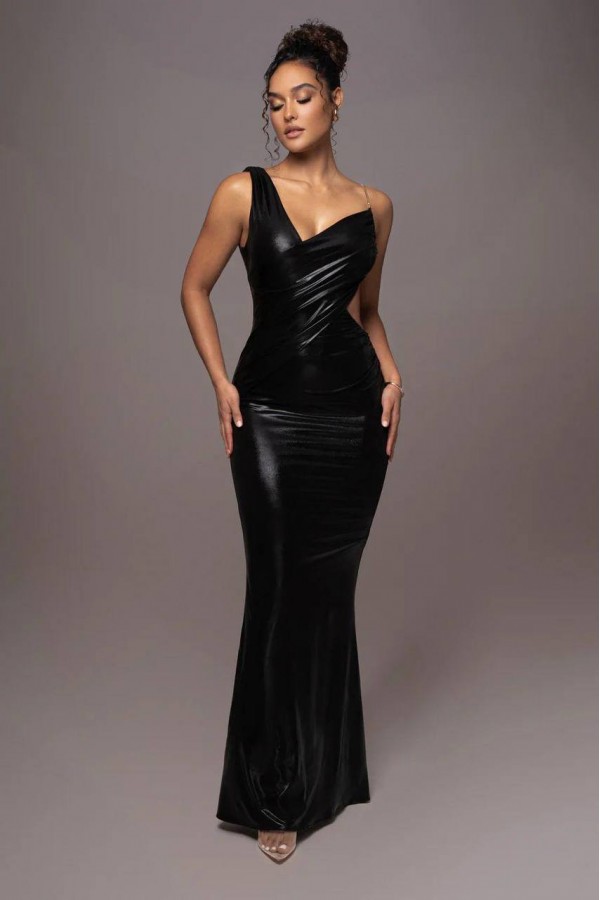 207023 black Evening dress